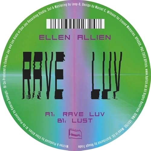Rave Luv [Vinyl Maxi-Single] von Bpitch (Rough Trade)