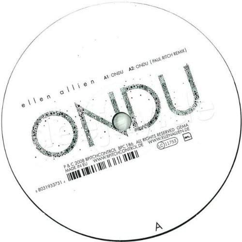 Ondu Caress [Vinyl Maxi-Single] von Bpitch Control