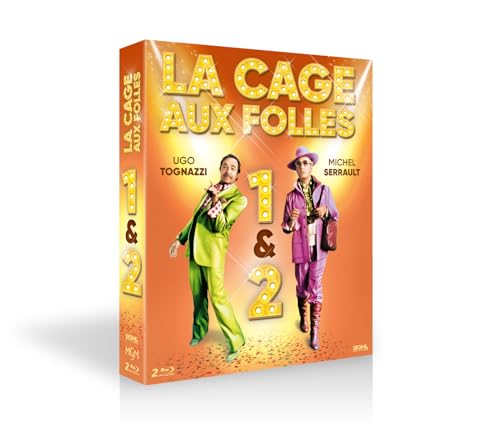 La cage aux folles + la cage aux folles 2 [Blu-ray] [FR Import] von Bqhl