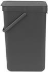 Brabantia 109966 Mülleimer 16 l Rechteckig Grau (109966) von Brabantia
