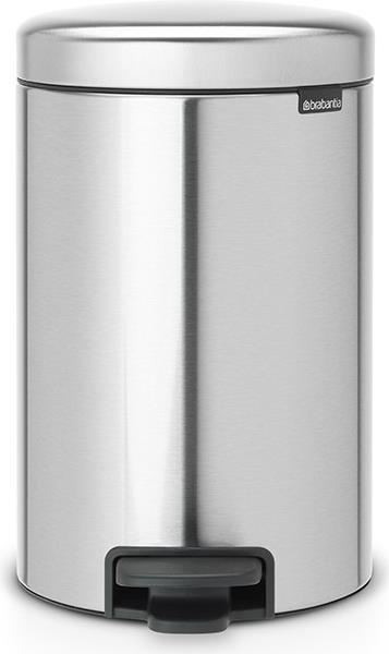 Brabantia 112041 Mülleimer 12 l Rund Edelstahl (11 20 41) von Brabantia