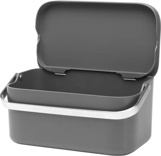 Brabantia 117541 Abfallbehälter Rechteckig Grau (117541) von Brabantia