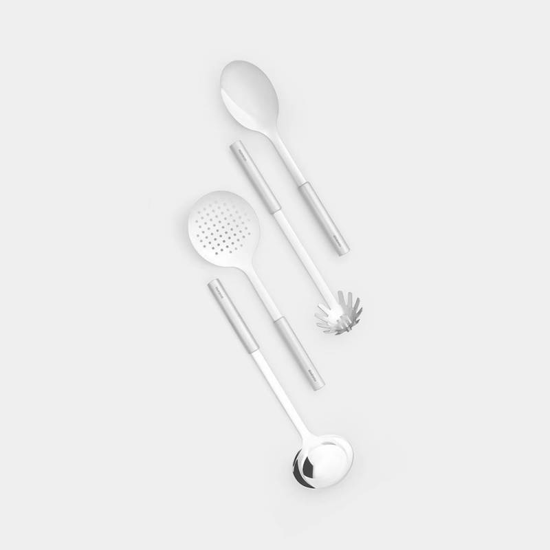 Brabantia 260148 Küchenutensilien-Set 4 Stück(e) Satinierter Stahl (260148) von Brabantia