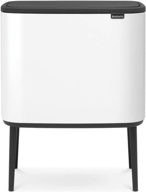 Brabantia 313509 Mülleimer 36 l Rechteckig Kunststoff Weiß (313507) von Brabantia