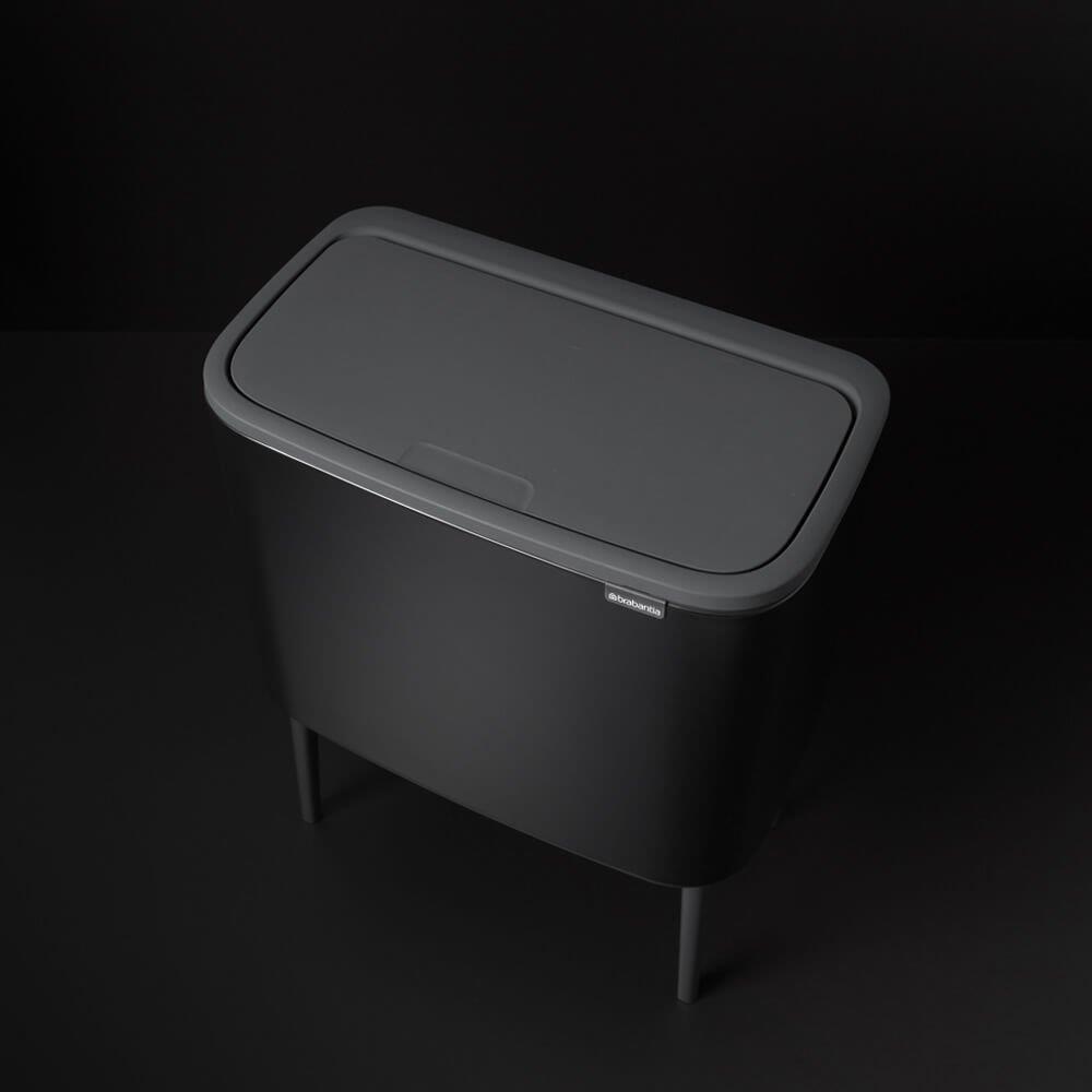Brabantia 315824 Mülleimer 36 l Rechteckig Kunststoff Schwarz (315824) von Brabantia