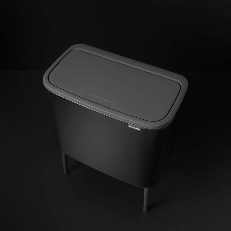 Brabantia 315824 Mülleimer 36 l Rechteckig Kunststoff Schwarz (315824) von Brabantia