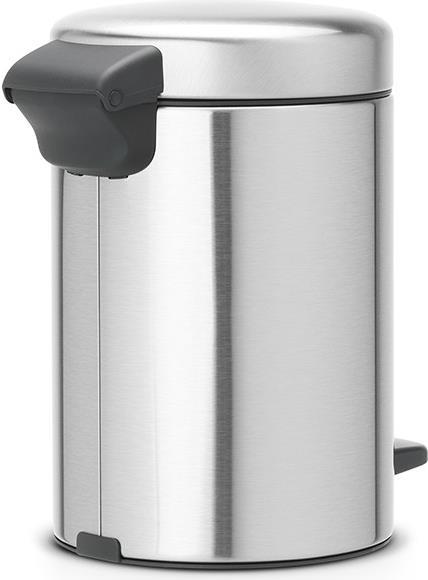Brabantia Pedal Bin newIcon Rund Gebürsteter Stahl (11 21 64) von Brabantia