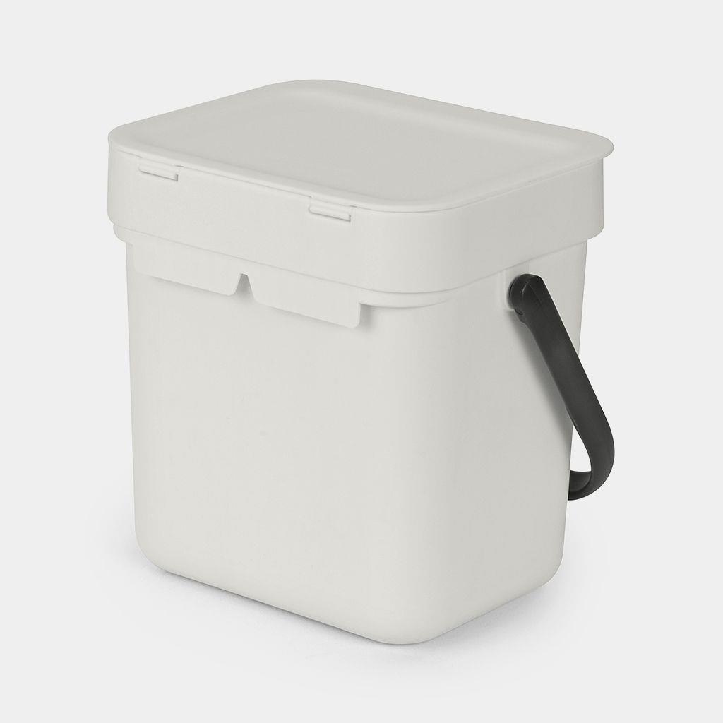 Brabantia Sort & Go 3 l 1 Korb/Körbe Grau (213229) von Brabantia