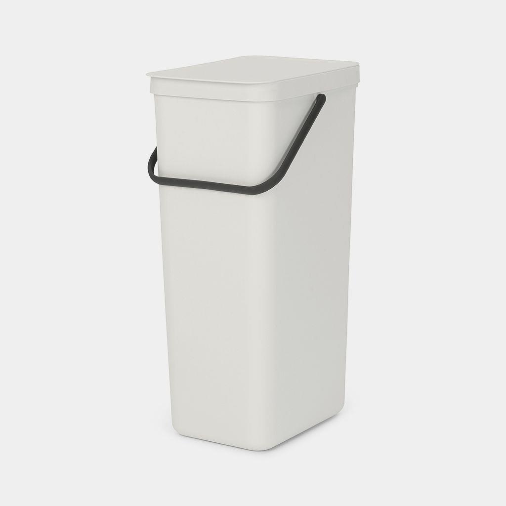 Brabantia Sort & Go 40 l Rechteckig Kunststoff Hellgrau (214424) von Brabantia