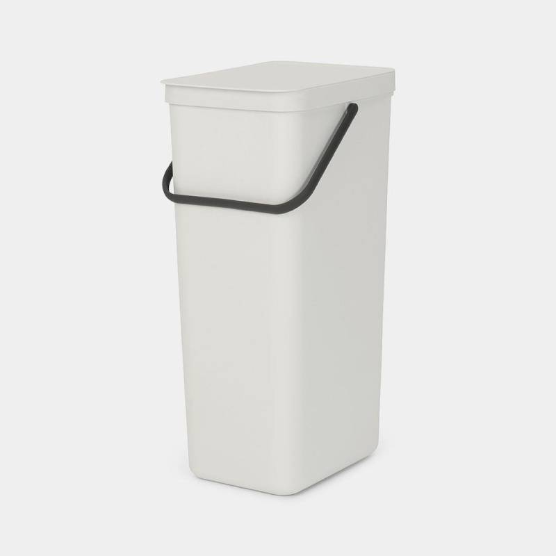 Brabantia Sort & Go 40 l Rechteckig Kunststoff Hellgrau (214424) von Brabantia