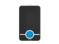 Brabantia Tasty+, Elektronische Küchenwaage, 5 kg, 1 g, Schwarz, Glas, Kunststoff, Glas von Brabantia