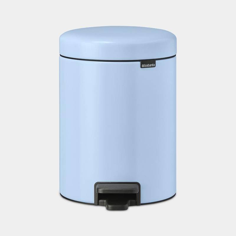 Brabantia Treteimer NewIcon - 5 l - Rund - Blau - 20,5 cm (202681) von Brabantia
