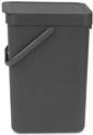 brabantia Abfallbehälter Sort &amp, Go 12 l grey (109805) von Brabantia
