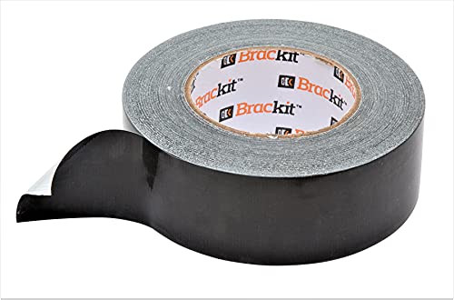 brackit Schwarzes Panzerband – strapazierfähiges Gafferband – 48 mm x 50 m – 1 Rolle – zum Abdichten, Verstärken, Schützen, Binden & Beschriften brackit Schwarzes Panzerband – strapazierfähiges Gafferband – 48 mm x 50 m – 1 Rolle – zum Abdichten, Verstärken, Schützen, Binden & Beschriften von Brackit