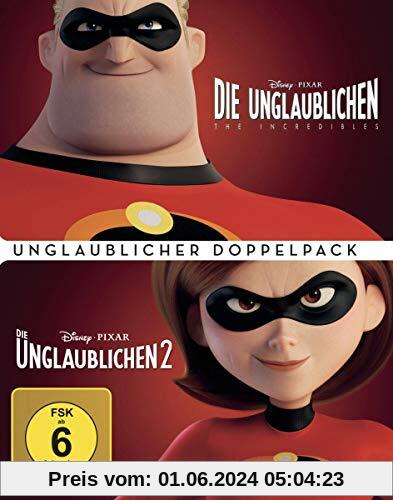 Die Unglaublichen 1+2  (Doppelpack) [Blu-ray] von Brad Bird