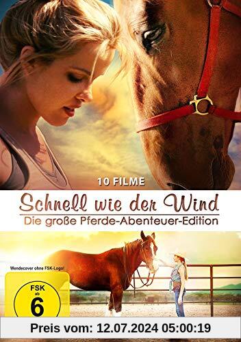 Schnell wie der Wind - Die große Pferde Abenteuer Edition [4 DVDs] von Brad Keller