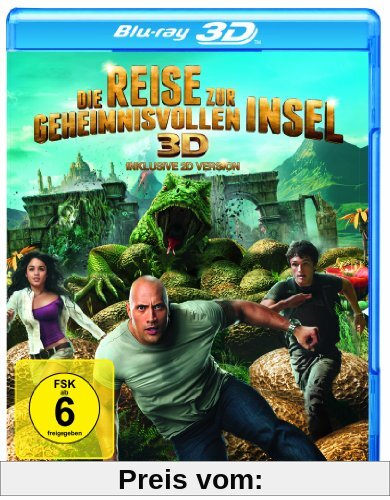 Die Reise zur geheimnisvollen Insel 3D  (inkl. 2D-Version) [3D Blu-ray] von Brad Peyton