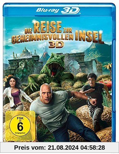 Die Reise zur geheimnisvollen Insel 3D [3D Blu-ray] von Brad Peyton