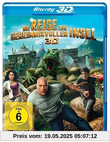 Die Reise zur geheimnisvollen Insel 3D [3D Blu-ray] von Brad Peyton