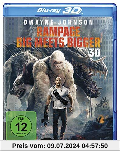 Rampage: Big Meets Bigger 3D [3D Blu-ray] von Brad Peyton