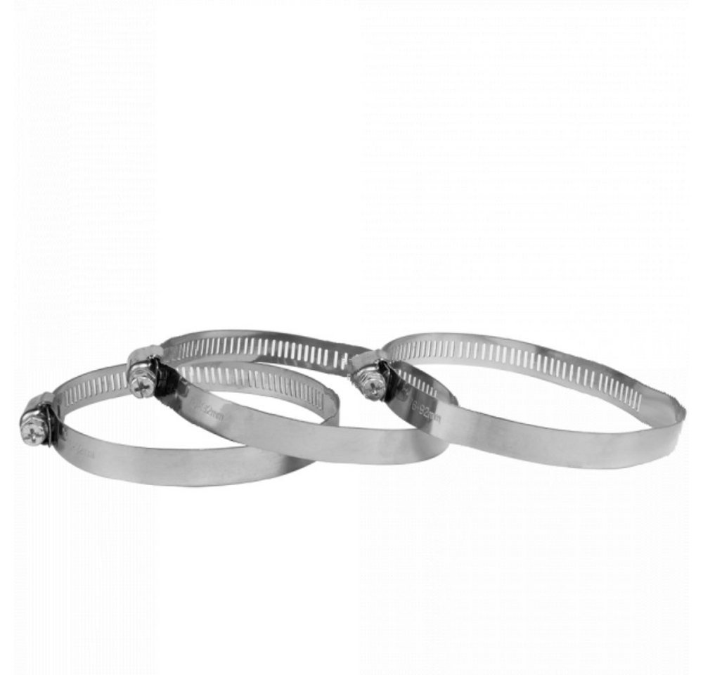 Bradas Kabelschelle Schlauchschellen rostfrei AMERICAN Bandbreite 10-16 mm 1St., (1-St) von Bradas