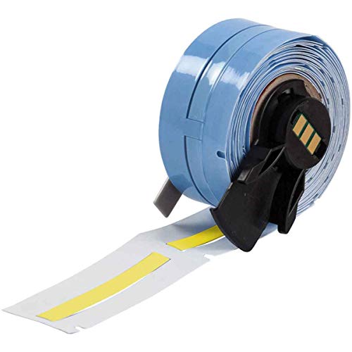 Brady PSPT-125-2-YL-R BMP61, BMP71 und TLS 2200Series PermaSleeve Schrumpfschlauch, passend für 2216 AWG, 0,235 Zoll Breite, Gelb, 70 Stück von Brady Worldwide