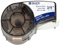 BRADY Shrinkflex weiß/schwarzer Text Schrumpfverhältnis 3 zu 1A: 6,00mm, B: 2,10mC: 1,20mm, D: 2,80mm von Brady