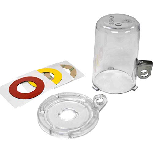 Brady 139794 16 mm Druckknopf-Verriegelungsvorrichtung, hoch, transparent, 63,5 mm x 81,28 mm x 64 mm x 63,5 mm Brady 139794 16 mm Druckknopf-Verriegelungsvorrichtung, hoch, transparent, 63,5 mm x 81,28 mm x 64 mm x 63,5 mm von Brady