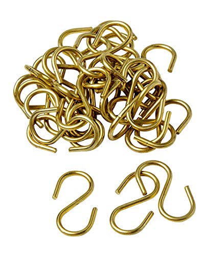 Brady 23304 S-Haken aus massivem Messing, 1-1/2, 100 Stück Brady 23304 S-Haken aus massivem Messing, 1-1/2, 100 Stück von Brady
