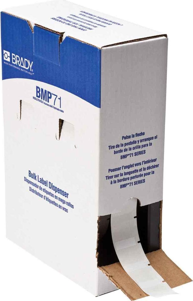 Brady Bulk Vinyl Cloth Labels for (BM71-19-498) von Brady