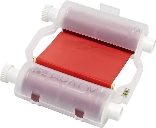 Brady Heavy-Duty - 1 - Rot - 110 mm x 61m - Farbband - für Brady BBP31 Sign and Label Maker (118089) von Brady