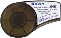 Brady M21-375-C-342 - Schwarz - Polyolefin - Wärmeübertragung - Matte - Rechteck - BMP21 PLUS (110926) von Brady