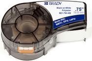 Brady M21-750-488 Druckeretikett Schwarz - Weiß Selbstklebendes Druckeretikett (110936) von Brady