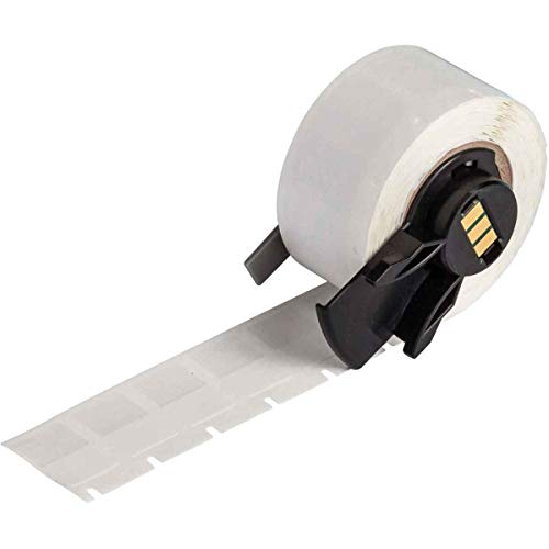 Brady PTL-11-427 TLS 2200 und TLS PC Link 1,3 cm Breite x 1,9 cm Höhe, B-427 selbstlaminierendes Vinyl, mattes Finish, weiß/lichtdurchlässiges Etikett (500 pro Rolle) von Brady