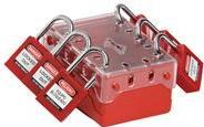 Brady Ultra Compact - Gruppen-Sicherheitsbox - Rot (149173) von Brady