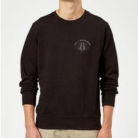 Braille Skateboarding Bridge Sunset Pocket Sweatshirt - Black - S von Braille