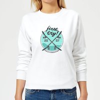 Braille Skateboarding Limited Edition First Try Women's Sweatshirt - White - L von Braille