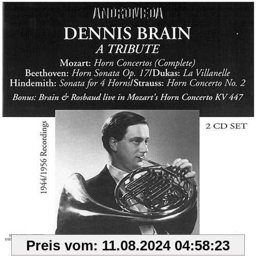 Hornkonzerte 1-4,Strauss Horn Konzert N von Brain