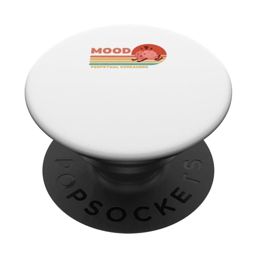 Mood Perpetual Screaming Erschöpft PopSockets Klebender PopGrip von Brain