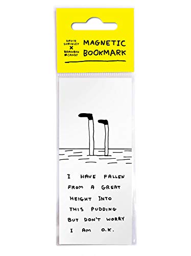 Brainbox Candy Magnetisches Lesezeichen David Shrigley von Brainbox Candy