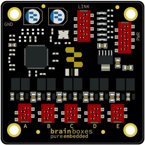Brainboxes Pure Embedded 10/100 5 Port Industrial Ethernet Switch von Brainboxes