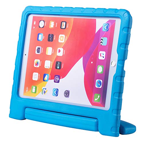 Brand.it iPad Hülle Kinder Learn.it - geprüft in Deutschland stossfest und robust aus Schaumstoff - ideal für Schule und Unterricht - Passend für iPad 10.2 Kinderschutzhülle blau von Brand.it
