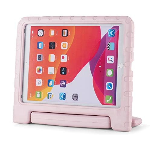 Brand.it iPad Hülle Kinder Learn.it - geprüft in Deutschland stossfest und robust aus Schaumstoff - ideal für Schule und Unterricht - Passend für iPad 10.2 Kinderschutzhülle rosa von Brand.it