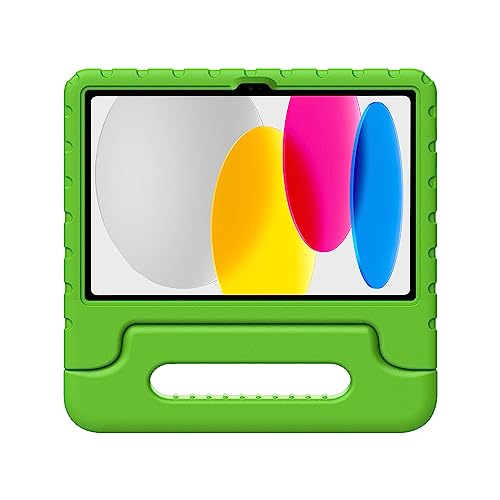 Learn.it Soft Case iPad™ 10.9" / 11" (10. / 11. Generation) grün - geprüft in Deutschland - stossfest und robust aus Schaumstoff - ideal für Schule und Unterricht von Brand.it