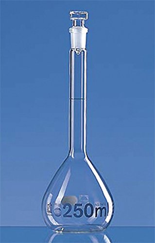 BRAND 90649 0 Fiole Jaugée, avec Bouchon Blaubrand, 10 mL (Pack de 2) von BRAND