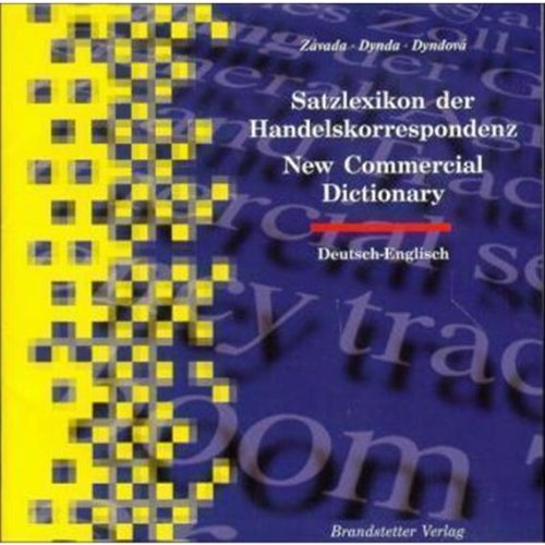 Satzlexikon der Handelskorrespondenz, Deutsch-Englisch, 1 CD-ROM + Begleitheft von Brandstetter