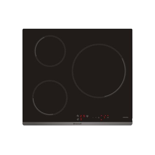 BRANDT bpi6315b integriertem Induktion Schwarz Platte – Platten (integriert, Induktion, verre-céramique, schwarz, griffig, vor) von Brandt