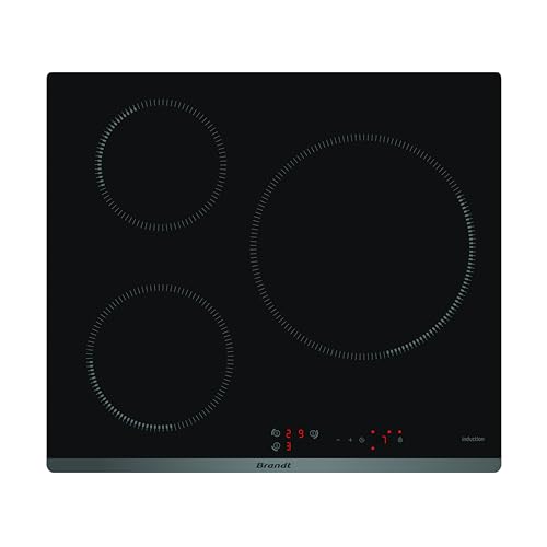 BRANDT bpi6315b integriertem Induktion Schwarz Platte – Platten (integriert, Induktion, verre-céramique, schwarz, griffig, vor) von Brandt