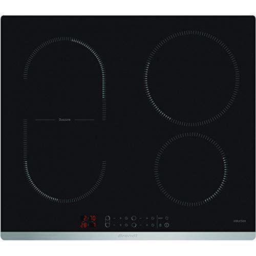 Brandt induktionskochfeld 60cm 4 brenner 7200w schwarz bpi6425x Brandt induktionskochfeld 60cm 4 brenner 7200w schwarz bpi6425x von Brandt