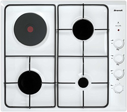 Brandt mischgas- und elektroherd 58 cm 4 weiße brenner bpe6411wm Brandt mischgas- und elektroherd 58 cm 4 weiße brenner bpe6411wm von Brandt